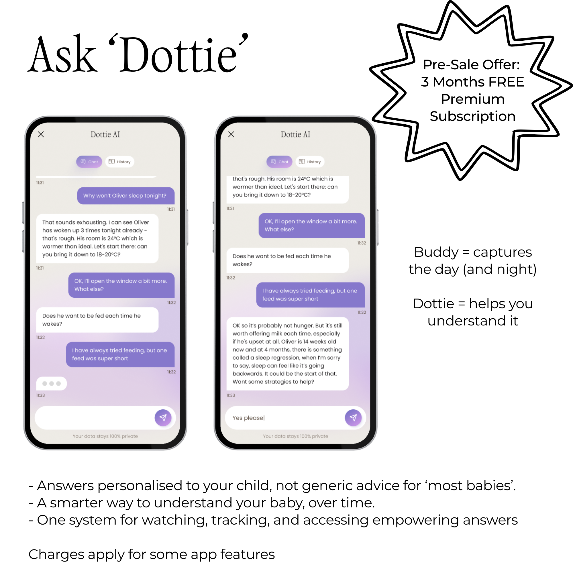 Your smart parenting assistant Dottie
